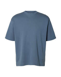 SELECTED SLMLOOSEOSCAR SS O-NECK TEE NOOS