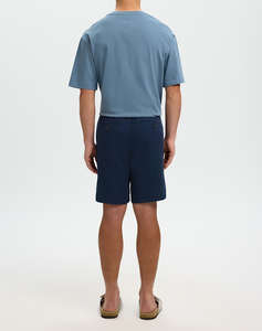 SELECTED SLMREGULAR-BRODY LINEN BLD SHORTS NOOS