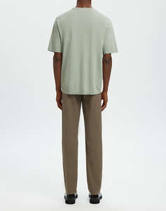 SELECTED SLMTORINO SS KNIT CREW NECK NOOS