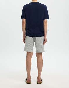 SELECTED SLMTORINO SS KNIT CREW NECK NOOS