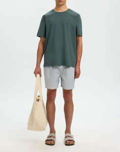 SELECTED SLMATLAS SS O-NECK TEE NOOS