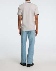 SELECTED SLMSLIM-ATLAS SPORT SS POLO NOOS