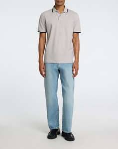 SELECTED SLMSLIM-ATLAS SPORT SS POLO NOOS