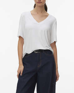 AWARE BY VERO MODA AWRITA SS V-NECK T-SHIRT NOOS