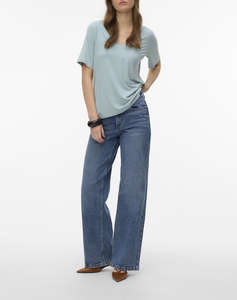 AWARE BY VERO MODA AWRITA SS V-NECK T-SHIRT NOOS