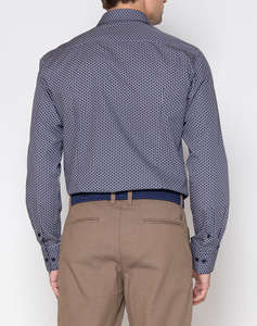 THE BOSTONIANS РИЗА CHARLES POPLIN SLIM FIT Classic Slim Fit
