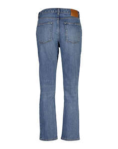 GANT TROUSERS CROPPED STRAIGHT STRETCH JEANS