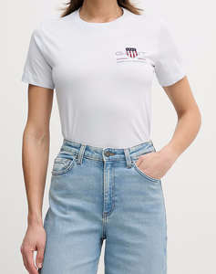 GANT БЛУЗА KMREG ARCHIVE SHIELD SS T-SHIRT