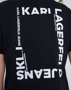 KARL LAGERFELD JEANS KLJ REG SS FRAME TEE