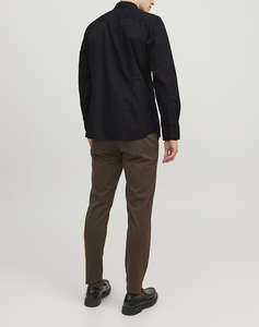 JACK&JONES JJEJOE SHIRT LS PLAIN NOOS
