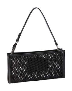 CALVIN KLEIN JEANS EMBLEM MESH CONVERTIBLE POUCH