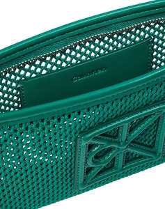 CALVIN KLEIN JEANS EMBLEM MESH CONVERTIBLE POUCH