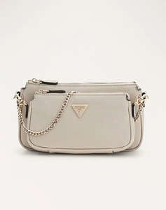 GUESS NOELLE II DBL POUCH CROSSBODY ДАМСКА ЧАНТА