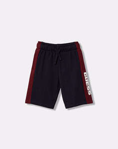 GUESS KIDS FRENCH TERRY REGULAR SHORTS CHILDRENS SHORTSBOY