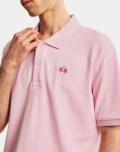 LA MARTINA БЛУЗА POLO KMMAN POLO S/S SLEEVE COTTON PIQ