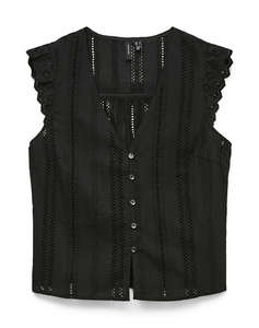 VERO MODA VMBELL EMB SL TOP WVN