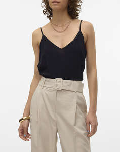 VERO MODA VMEASY JOY V-NECK SINGLET WVN GA