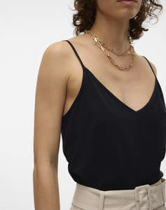 VERO MODA VMEASY JOY V-NECK SINGLET WVN GA