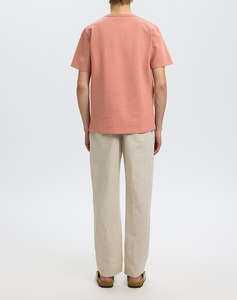 SELECTED SLMSANDER SEERSUCKER SS O-NECK TEE