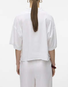 VERO MODA VMLINN 2/4 SHORT SHIRT WVN NOOS
