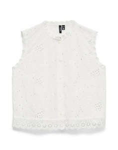 VERO MODA VMEMILY EMB SL TOP WVN