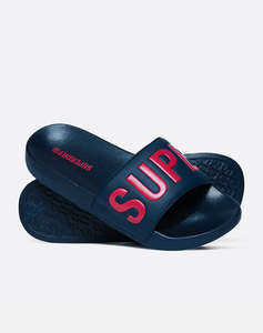 SUPERDRY D3 SDNA SUPERDRY POOL SLIDE MENS SHOE