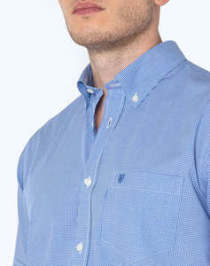THE BOSTONIANS РИЗА CHESTER ΠΟΠΛΙΝΑ REGULAR FIT MiniCheck POPLIN Button-down Regular Fit