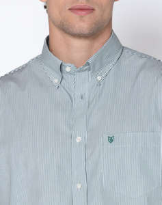 THE BOSTONIANS РИЗА ACORN REGULAR FIT Stripe POPLIN Button-down Regular Fit
