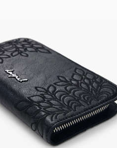 DESIGUAL MONE_SIERRA BLACK FIONA WOMENS WALLET