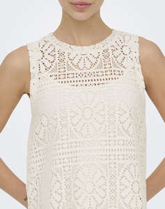 ONLY ONLLIAN LACE TANK TOP JRS NOOS