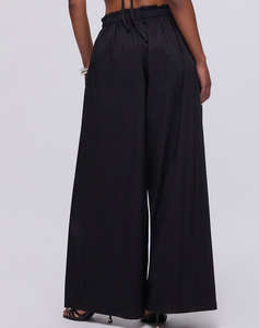 LIU JO BEACHWEAR_VA6C05_ECS PANT.LUNGO T.UNITA WOMENS TROUSERS
