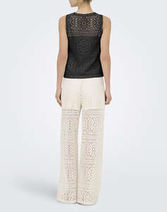 ONLY ONLLIAN LACE TANK TOP JRS NOOS