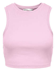 ONLY ONLVILMA S/L CROPPED TANK TOP JRS NOOS