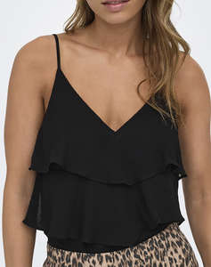 ONLY ONLLINN LIFE FLOUNCE SINGLET WVN NOOS