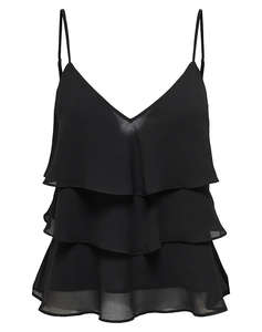 ONLY ONLLINN LIFE FLOUNCE SINGLET WVN NOOS