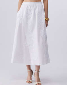 LIU JO BLACK_CA6C47_GONNA CON SPACCO WOMENS SKIRT