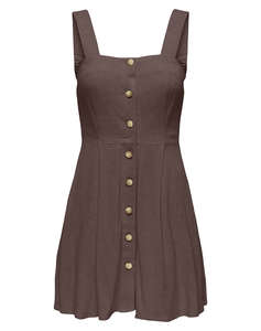 ONLY ONLSIESTA LINEN BL SHORT STRAP DRESS PNT