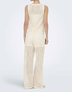 ONLY ONLLIAN LACE WIDE PANTS JRS NOOS