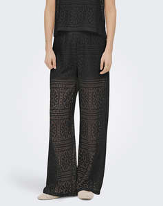 ONLY ONLLIAN LACE WIDE PANTS JRS NOOS