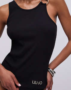 LIU JO BEACHWEAR_VA6J05_TOP JERSEY COSTINA ДАМСКА БЛУЗА