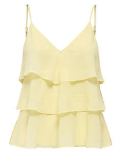 ONLY ONLLINN LIFE FLOUNCE SINGLET WVN NOOS