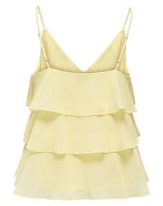 ONLY ONLLINN LIFE FLOUNCE SINGLET WVN NOOS