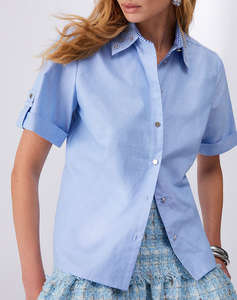 LIU JO WHITE_WA6C61_CAMICIA TS M/L WOMENS SHIRT