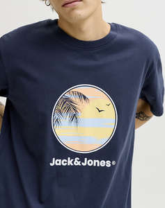 JACK&JONES JJPERRY TEE SS CREW NECK