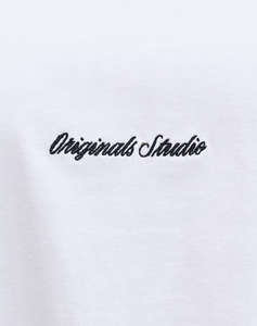 JACK&JONES JORNORREBRO EMB TEE SL CREW NECK LN