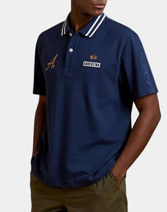 LA MARTINA БЛУЗА ПОЛО ΚΜ MAN POLO S/SLEEVE COTTON PIQUE