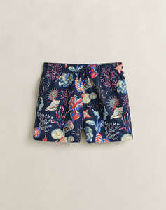 GANT SWIMSUIT SEAWEED PRINT SWIM SHORTS