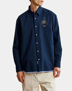 LA MARTINA РИЗА ΜΜ MAN SHIRT L/S LIGHT COTTON LIN