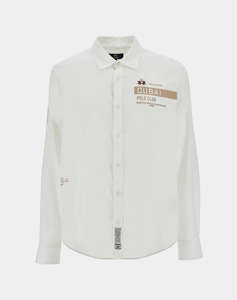 LA MARTINA РИЗА ΜΜ MAN SHIRT L/S LIGHT COTTON LIN