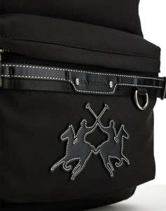 LA MARTINA ЧАНТА BACKPACK FINE WAVE MATTE CANVA